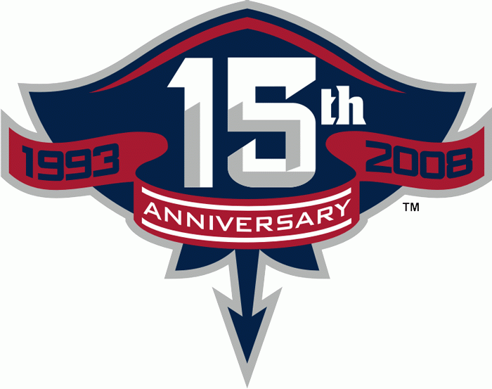 south carolina sting rays 2008 anniversary logo iron on transfers for clothing
